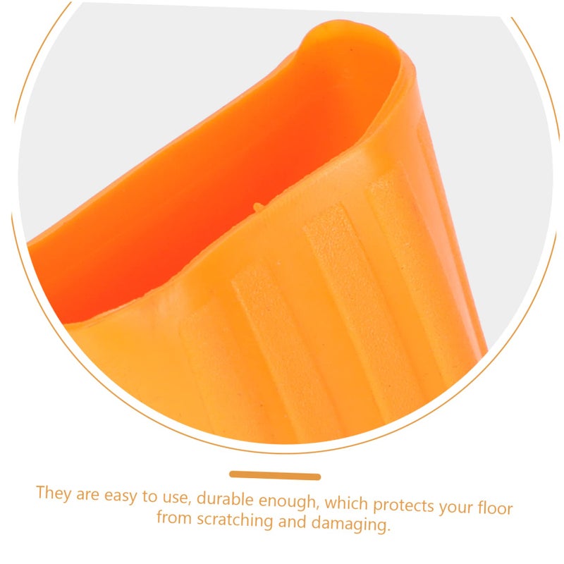 4Pcs Non Slip Ladder Foot Covers Replacement Feet Mats For Stability Safety Floor Protection - Image 4