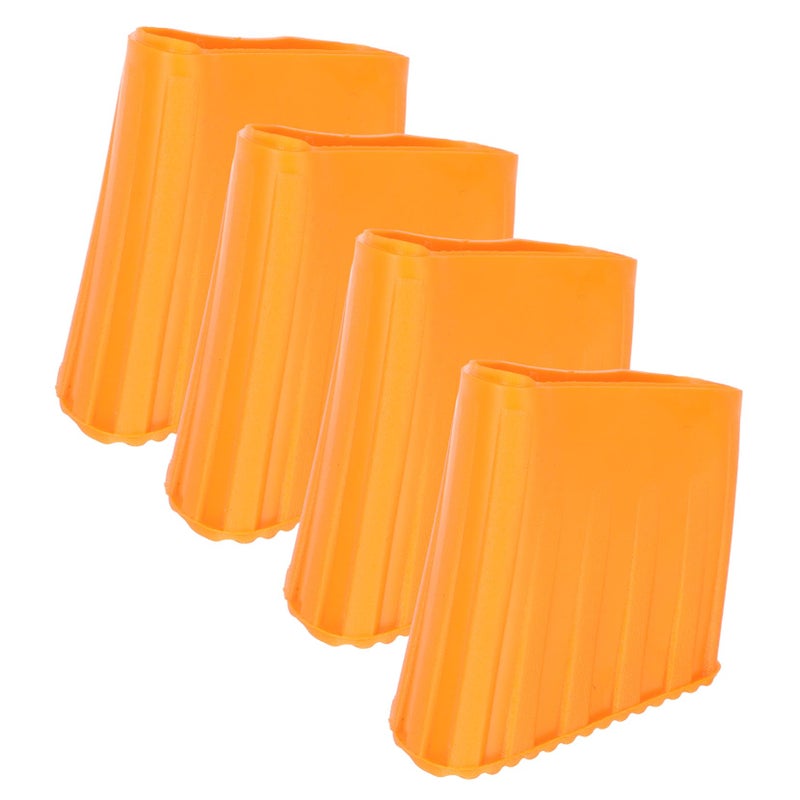 4Pcs Non Slip Ladder Foot Covers Replacement Feet Mats For Stability Safety Floor Protection - Image 2