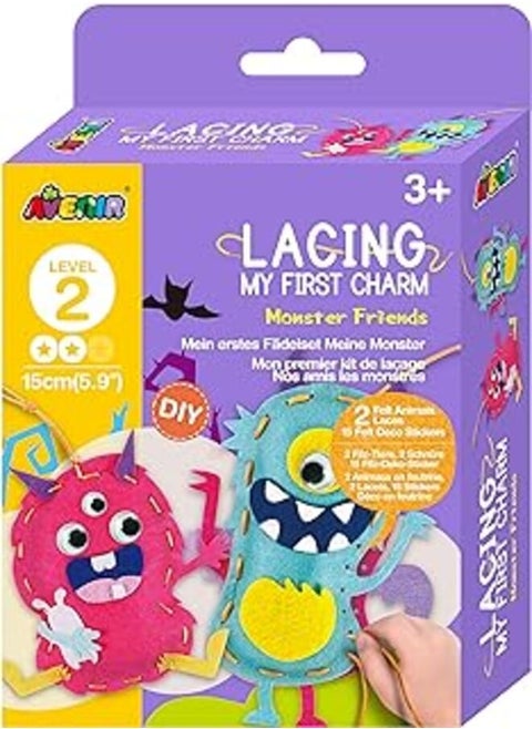 Lacing My First Charm-Monster Friends Level2