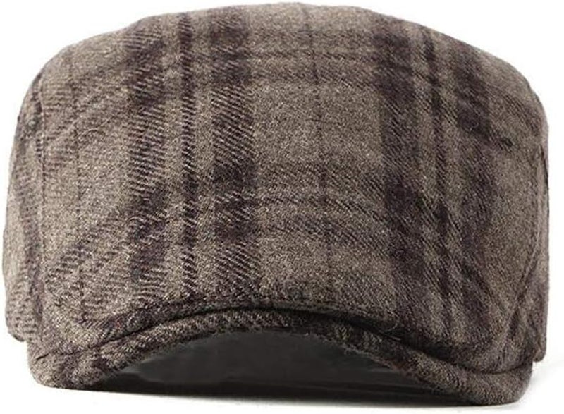 Qunson 2 Pack Men's Cotton Flat Cap Ivy Gatsby Newsboy Hat - Image 2