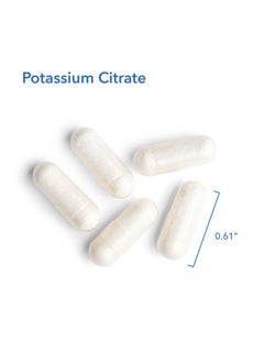 Allergy Research Group Potassium Citrate Pure Well Absorbed Potassium 120 Vegetarian Capsules  - Image 5