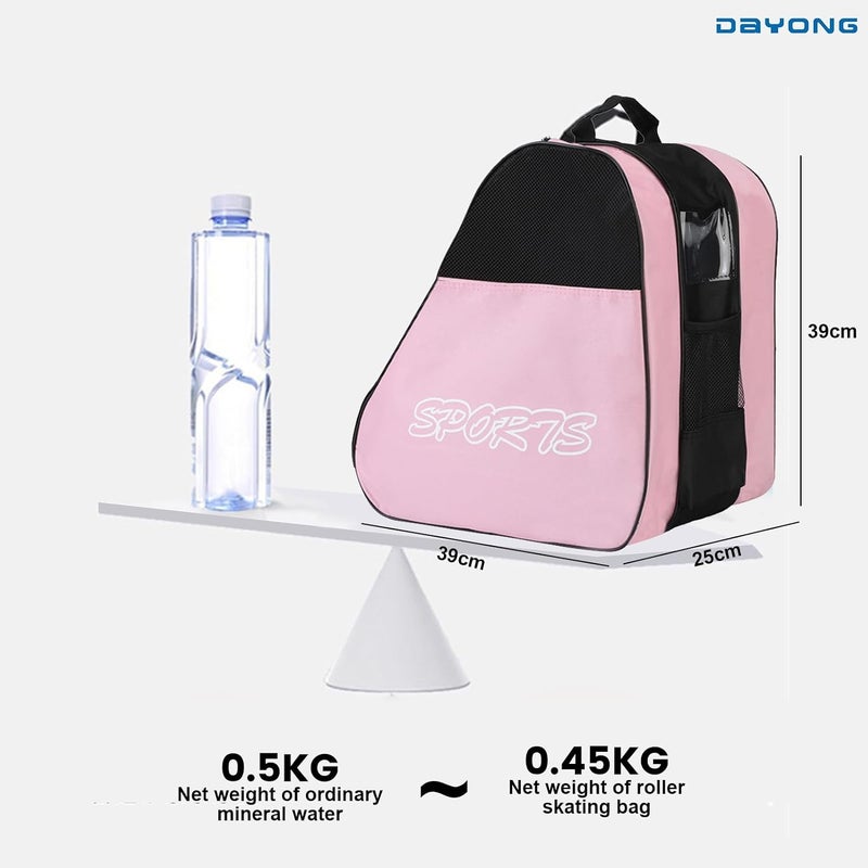 DAYONG Roller Skate Bags, Oxford Cloth Ice Inline Skates Bag with Adjustable Shoulder Strap for Kids and Adult, Large Capacity Skate Bag for Skates Shoes, Helmet Other Skate Accessories. - Image 2