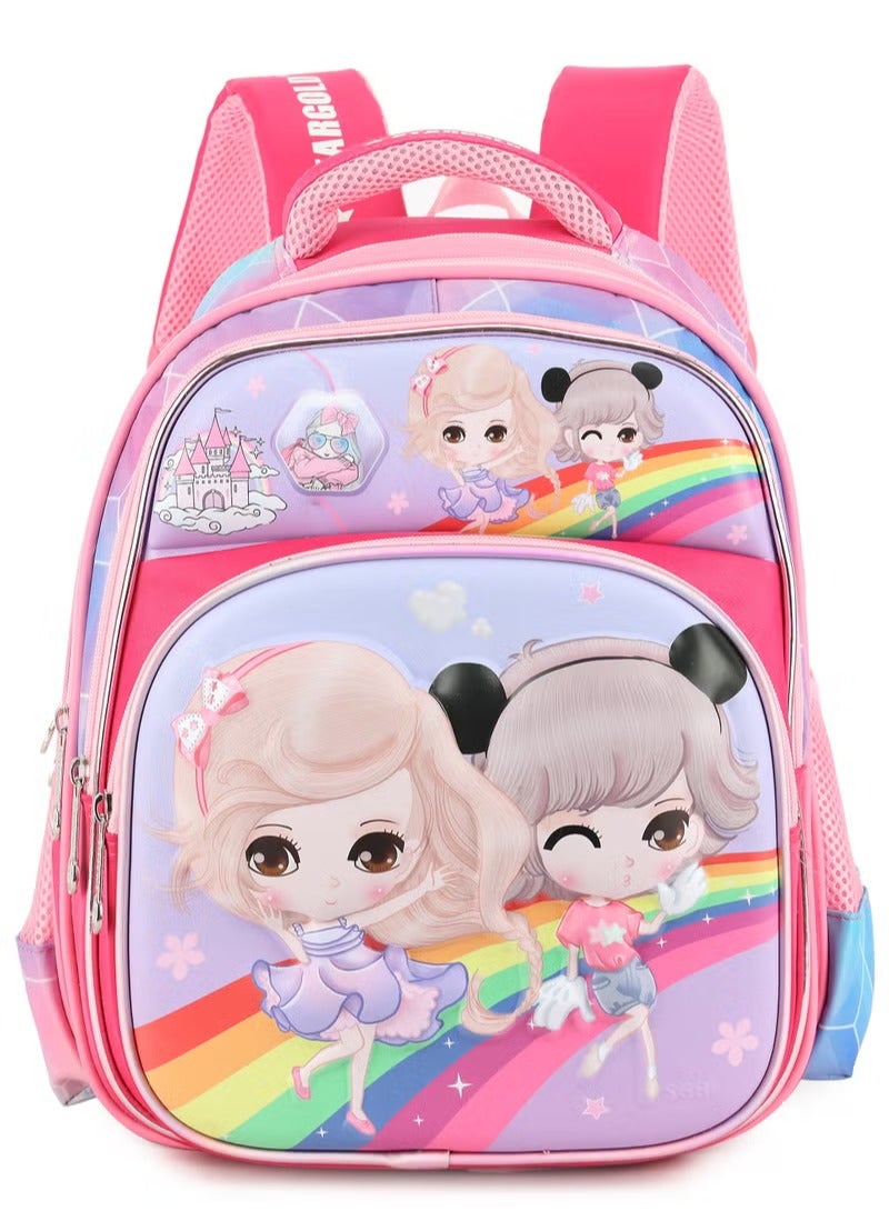 Stargirl Kid's Boys Girls, School Bag, Baby Backpack For Baby Girls With Adjustable Strap For School 14 Inch - Image 1