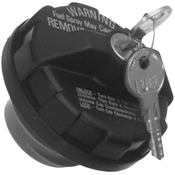 ACDelco GM Original Equipment GT139L Locking Fuel Tank Cap Black