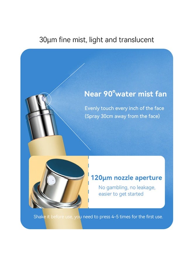 Sheloves - Concealer & Makeup Mist-Beauty Concealer Makeup Mist Stick 2in1(3.8g*6ml), Brightening skin and lasting makeup 03# Wheat Color - Image 1