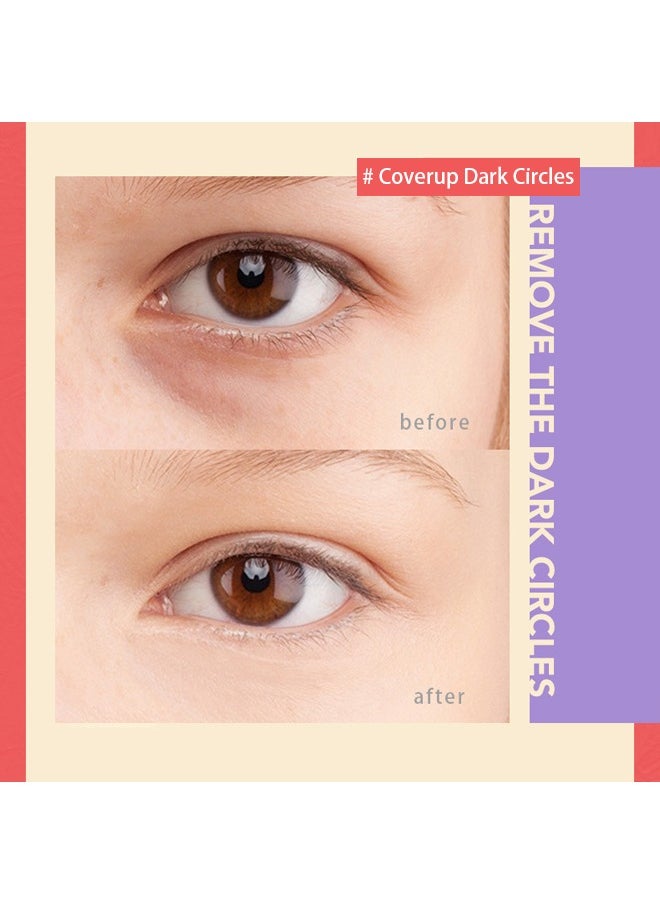 Sheloves - Concealer & Makeup Mist-Beauty Concealer Makeup Mist Stick 2in1(3.8g*6ml), Brightening skin and lasting makeup 03# Wheat Color - Image 1