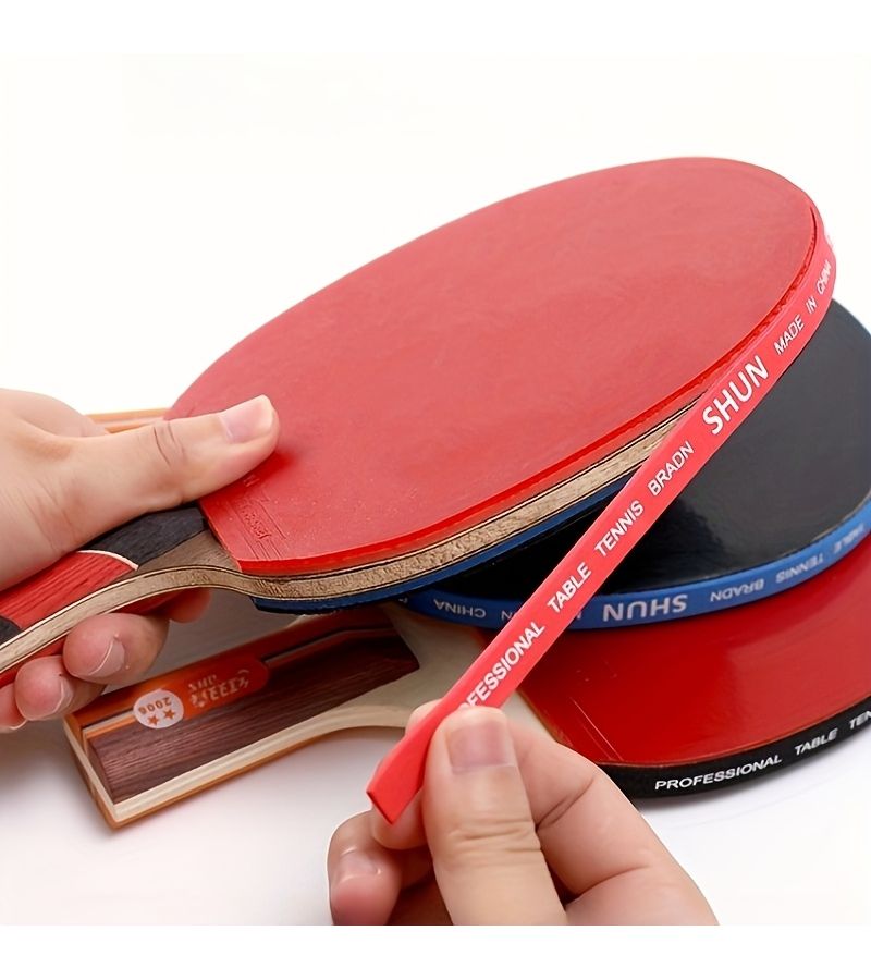 Rubber Edge Tape for Table Tennis Racket Red 5 Pack Anti Collision - Image 1