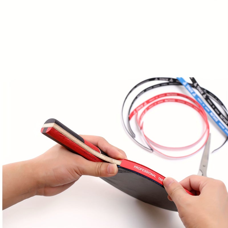 Rubber Edge Tape for Table Tennis Racket Red 5 Pack Anti Collision - Image 5