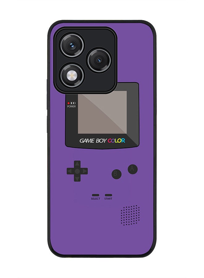 For Honor 400 Lite Case,Slim fit Camera Protection, Shockproof Thin Phone cover  - Gameboy Color - Purple