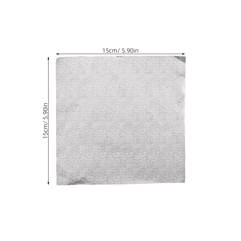 3 Pack Aluminum Foil Candy Wrappers Square Chocolate Caramel Sugar Wraps Packaging Decoration - Image 5