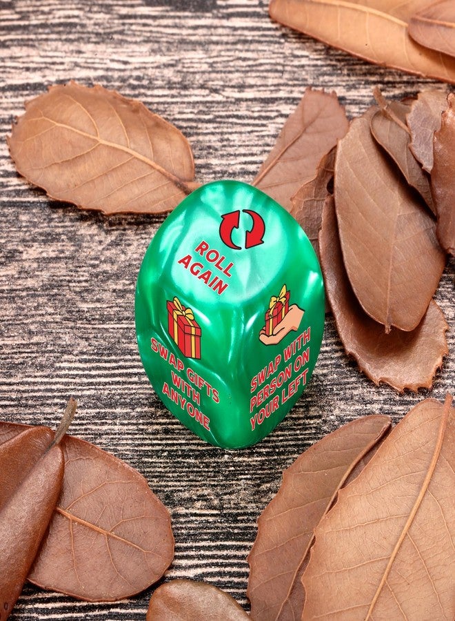 Fleure Esme Santa Swap Gift Exchange Dice - Fun Christmas Games for Friends Adults Family Party - White Elephant Gift Dice Exchange, Xmas Gag Gifts, Stocking Stuffers, Early - Image 5