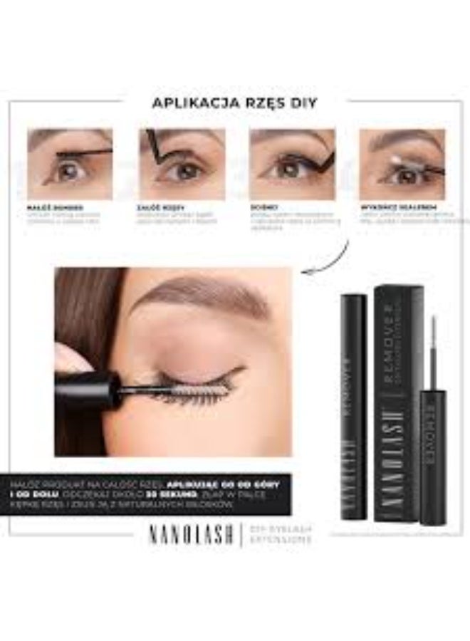 Nanolash DIY Eyelash Extensions Remover 5ml - Image 4
