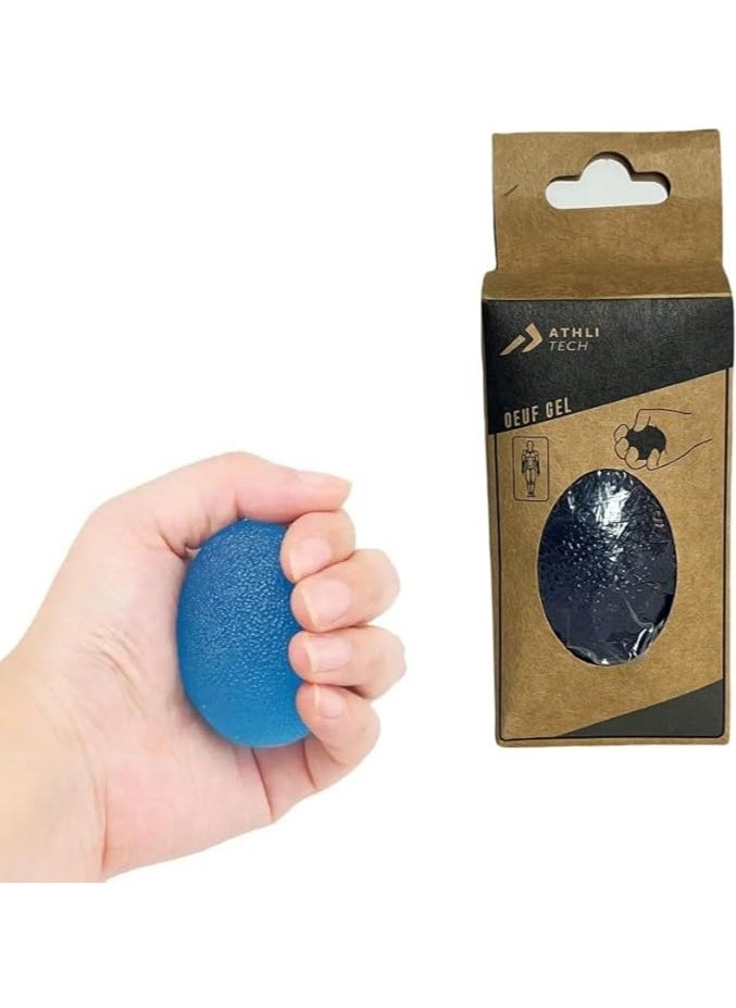 null - Hand Stress Ball, Strength Training Egg Shape Stress Relief Ball for Adults and Kids, Finger Grip Strengthening Balls, Hand Grip Balls - Image 1