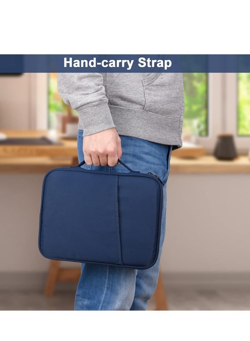 DURKU Sleeve Case Carrying Bag for 12-13.3 Inch Tablet, Compatible with iPad Pro M4 & iPad Air M2 2024, 12.9-in iPad Pro M2&M1 6th/5th 2022-2018, Surface Pro 9/8/X/7/6, Galaxy Tab S8/S8+ - Image 5