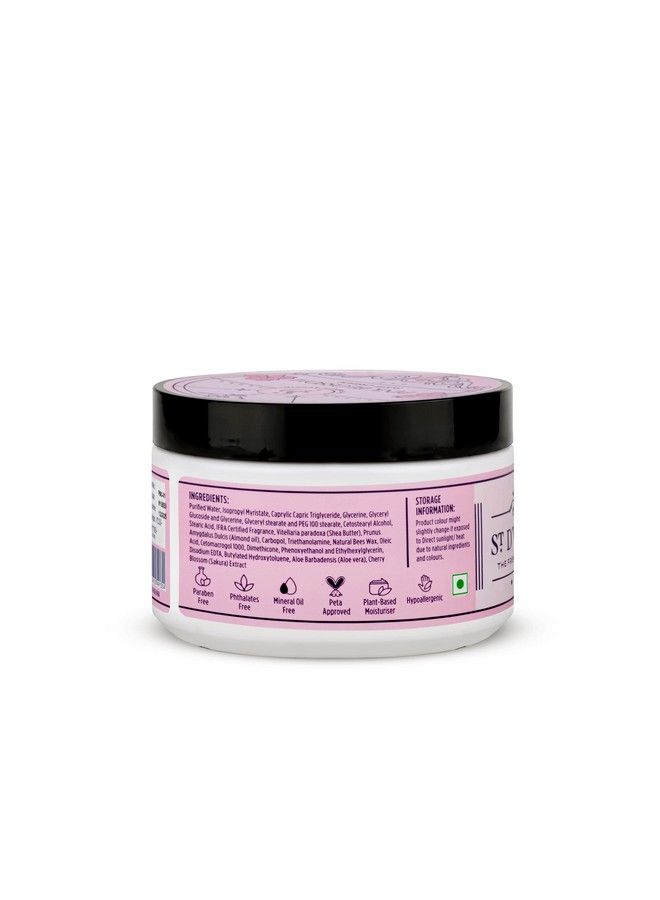 ST. D'VENCÉ St. D'vence Pink Blossom Soft Cream- 24hr of Intense Moisturization | Non Greasy | Lightweight | Paraben & Mineral Oil Free, 200 gm - Image 4