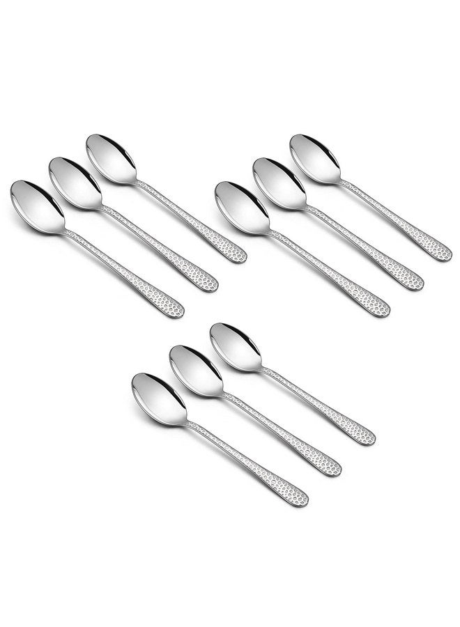 HaWare 9-Piece Stainless Steel Kids Spoons, HaWare Toddler Flatware, Kids Silverware Preschooler Utensils, Baby Spoons for Self Feeding, Mini Cutlery Set for Home Kitchen School, Healthy and Dishwasher Safe - Image 1