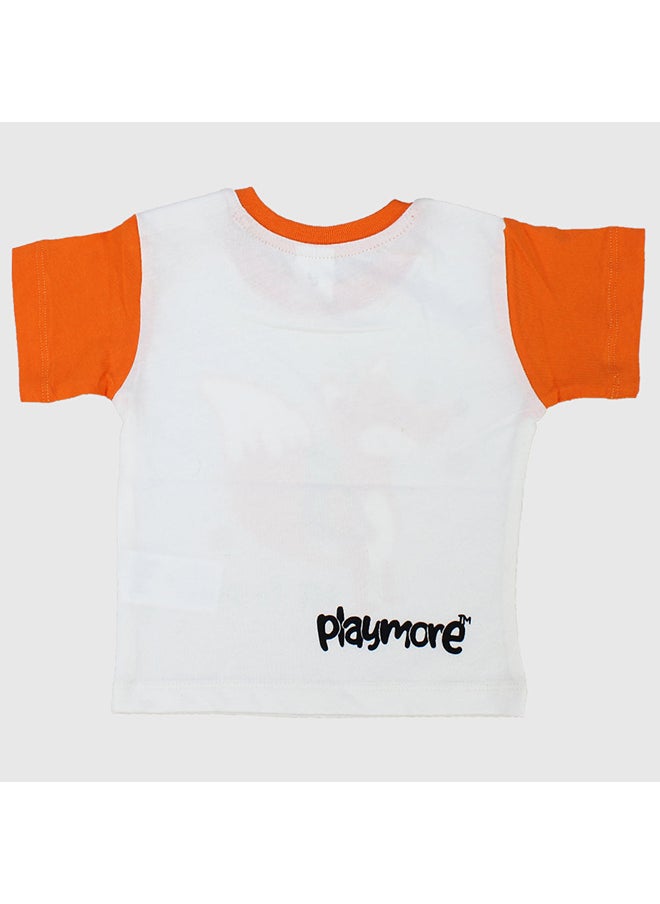 playmore - "Off To Play" Short-Sleeved T-Shirt - Image 1