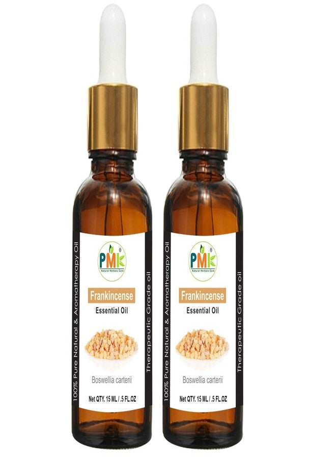 PMK Pure Natural Frankincense Essential Oil (15ML Pack of 2) - Image 1