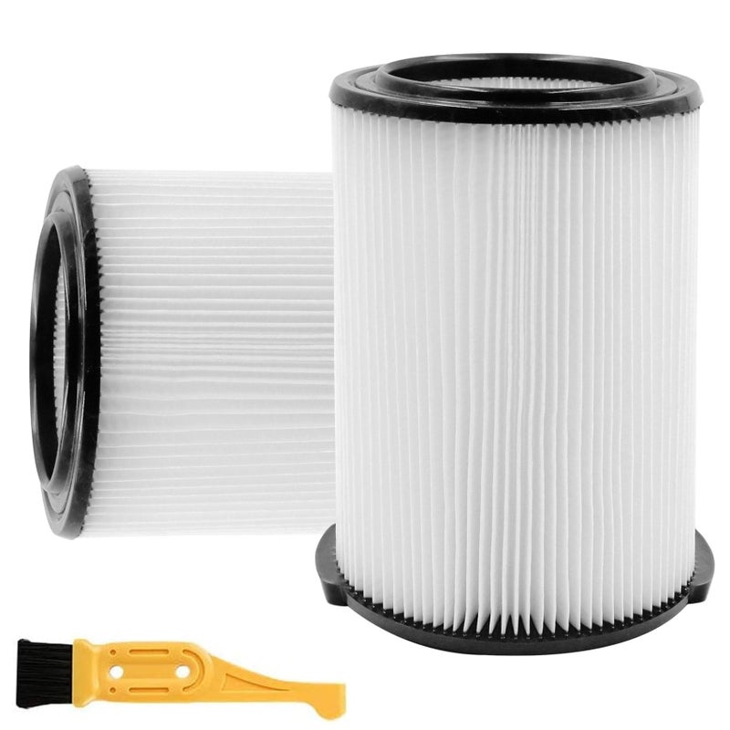 ANBOO 2-Pack VF4000 Replacement Filter for Rigid 72947 Standard Wet dry Vac 5 to 20 Gallon 6-9 Gal Husky Vacuum Compatible WD5500 WD0671 RV2400A RV2600B Vac - Image 1