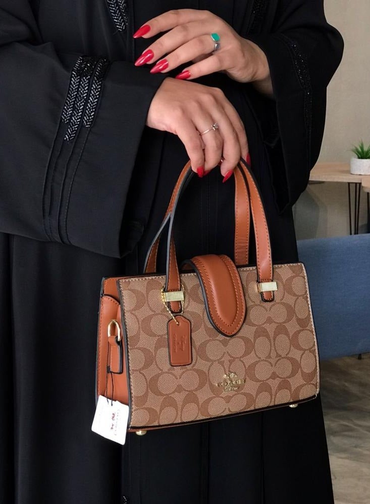 coachoutlet Coach Satchel Shoulder Bag For Women, Women's Cross-Body Bag, Women's Hand Bag, Women's Travel Bag, Women's Tote Bag - Image 1