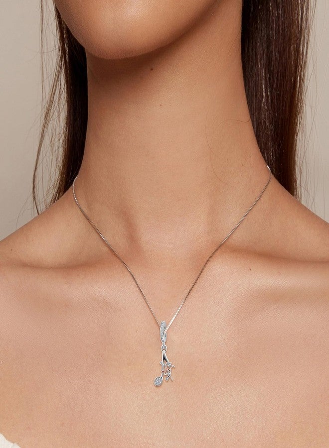 QeenseKc Music Note Dangle Charm Ballet Dancer Bead for Pandora Bracelet Present - Image 5