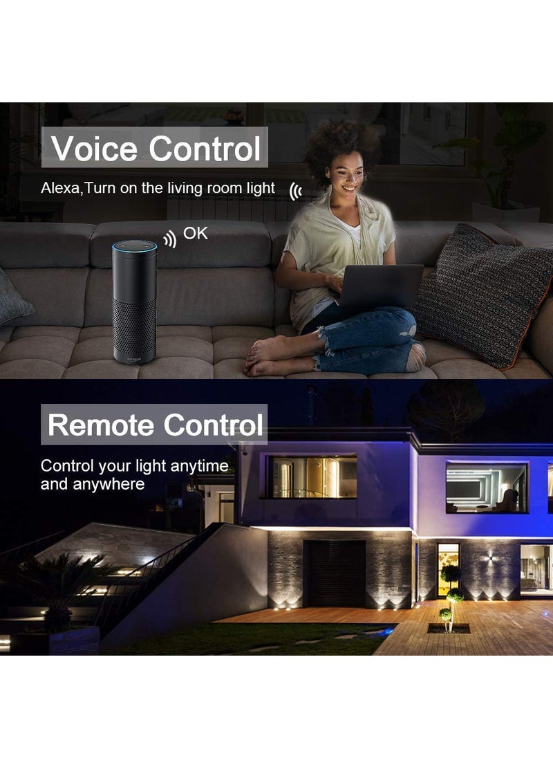 protium Protium WiFi RGBW 4in1 Light Strip Kit Compatible with Alexa Google Home IFTTT 15 Meter Set 60Lm PRMS060PW4  - Image 4