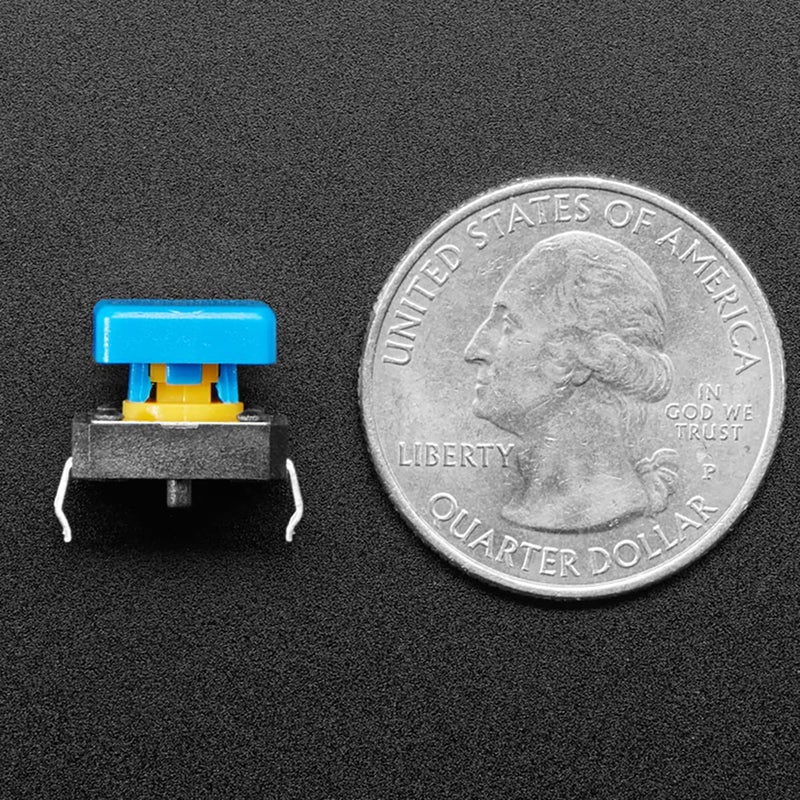 Adafruit Colorful Square Tactile Button Switch Assortment - 15 Pack [ADA1010] - Image 4