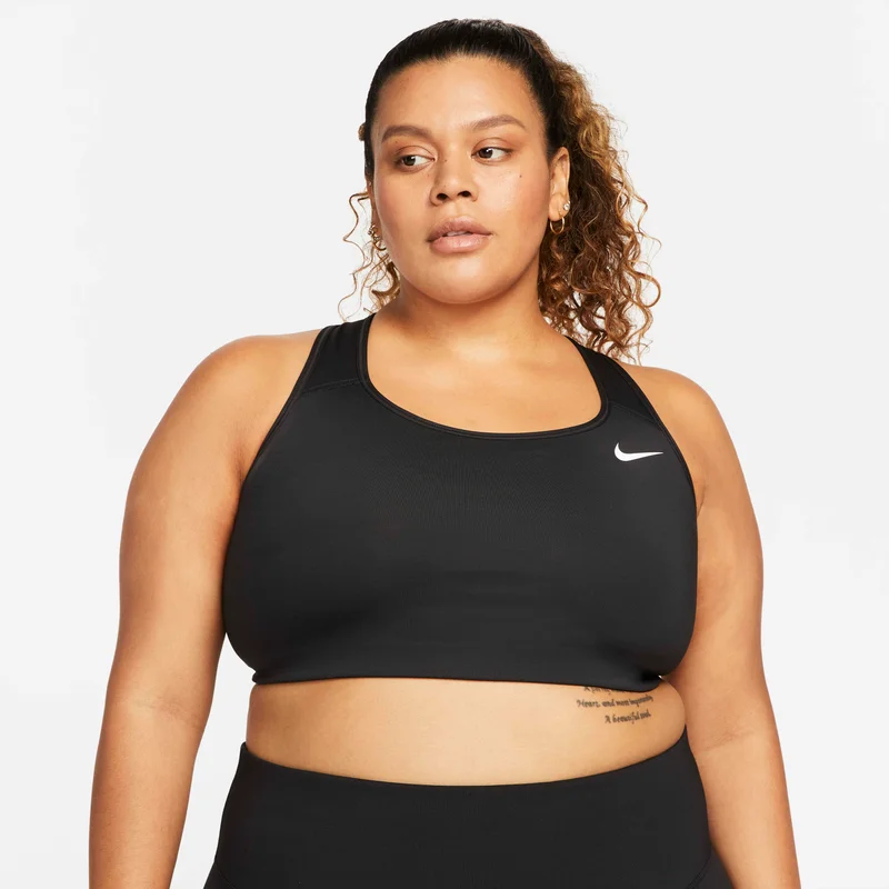 Nike Women's Dri-FIT Swoosh Non-Pad Sports Bra (Plus Size)