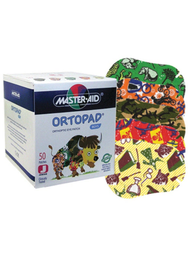Master Aid Ortopad® Boys Eye Patches Junior - 50 pcs