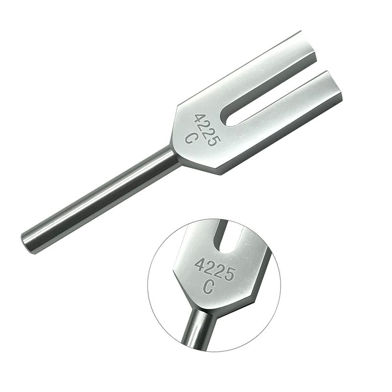 FSHANEE Angel Tuning Fork Set 4096 Hz 4160 Hz 4225 Hz for Crystal Clearing Angel Tuners Clear Space Wooden Hammer and Velvet Bag Sound Therapy, Healing, Meditation Musical Instrument, Balancing, Vibration - Image 4