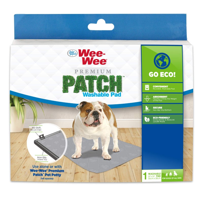 four paws WeeWee Premium Patch Washable Pad for Dogs Count of 1 1 CT