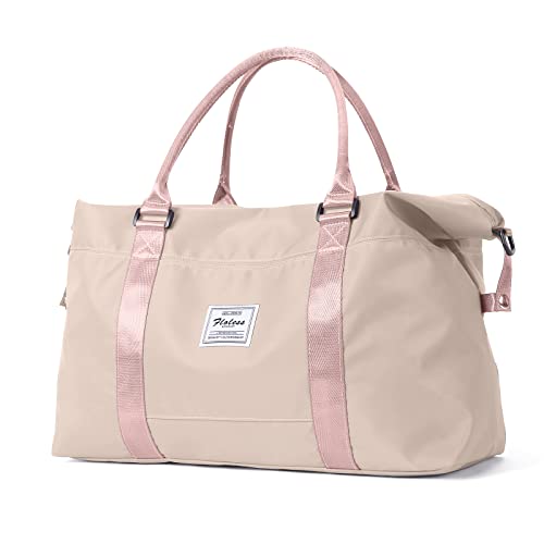 HYC00 Travel Duffel Bag,Sports Tote Gym Bag,Shoulder Weekender Overnight Bag for Women - Image 1