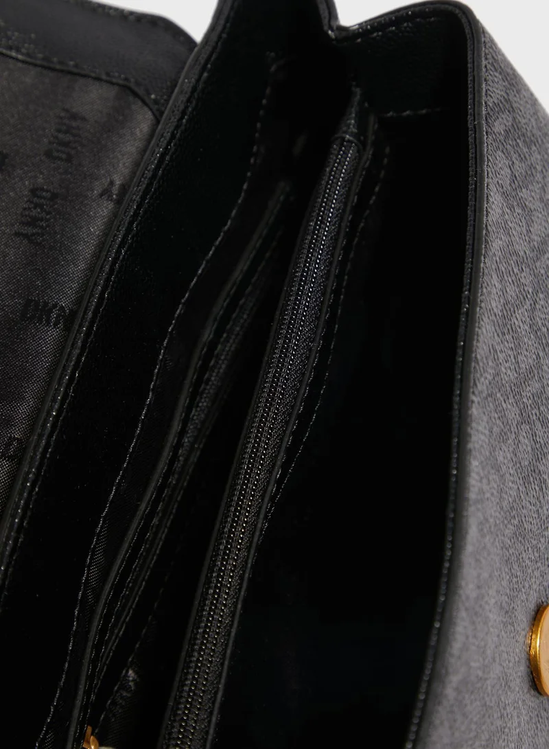 DKNY Top Handle Flap Over Crossbody