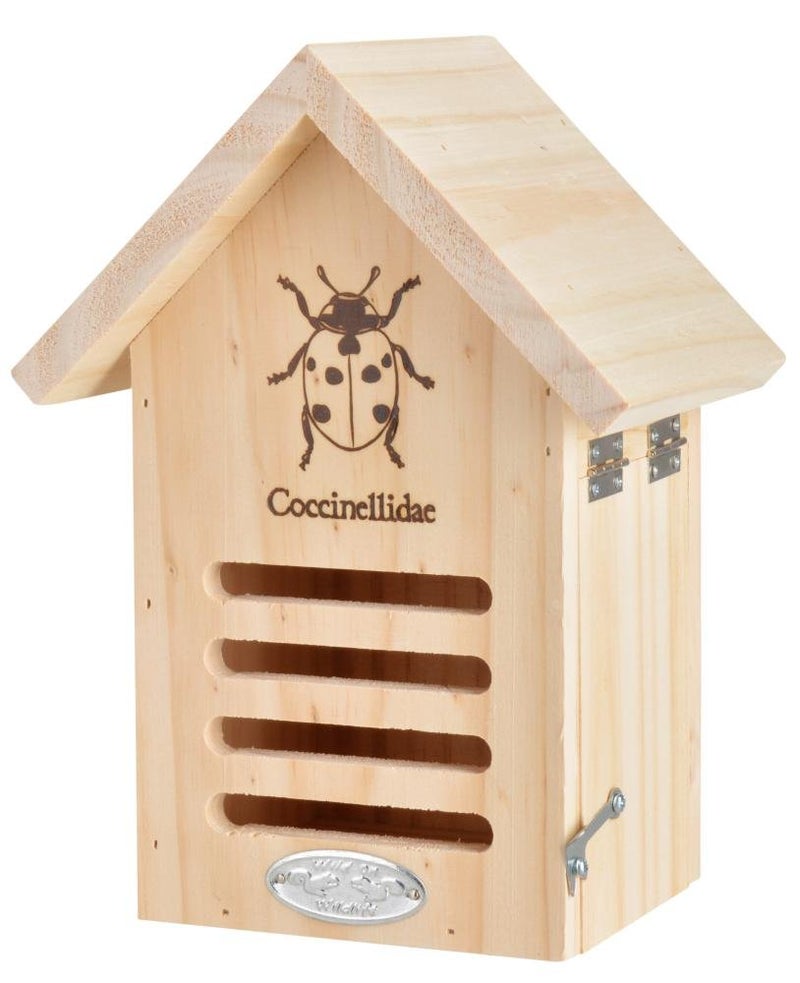 ESSCHERT DESIGN USA 6.7" X 4.8" X 9" Wooden Butterfly House - Image 2