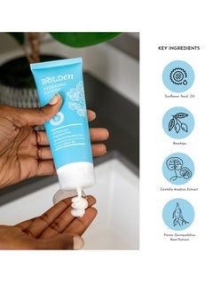 bolden BOLDEN Hydrating Cleanser | Moisturizing Daily Face Wash for Dry, Sensitive Skin | Non-Stripping & Fragrance Free | 3.4 fl oz  - Image 3