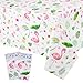 WERNNSAI 2 PCS Flamingo Table Cloths Flamingo Birthday Decorations Summer Hawaiian Tablecloths Tropical Luau Table Cover for Kids Girls Pool Beach Picnic Party Supplies 108x 54 - Image 3