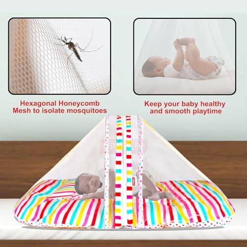 VParents Baby Bedding Set and Sleeping Bag Combo Cotton, Mite (Stripes) 110274 - Image 2