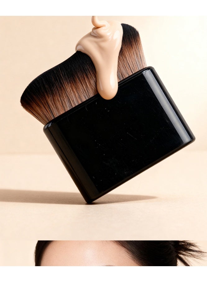 Wave-shaped foundation brush, no residue, non-greasy, lightweight foundation liquid makeup brush - Image 5