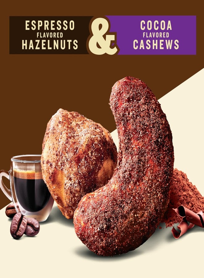 PLANTERS Nut Duos, Flavored Nuts Snack Pack - Cocoa Cashews & Espresso Hazelnuts 5oz - Image 2