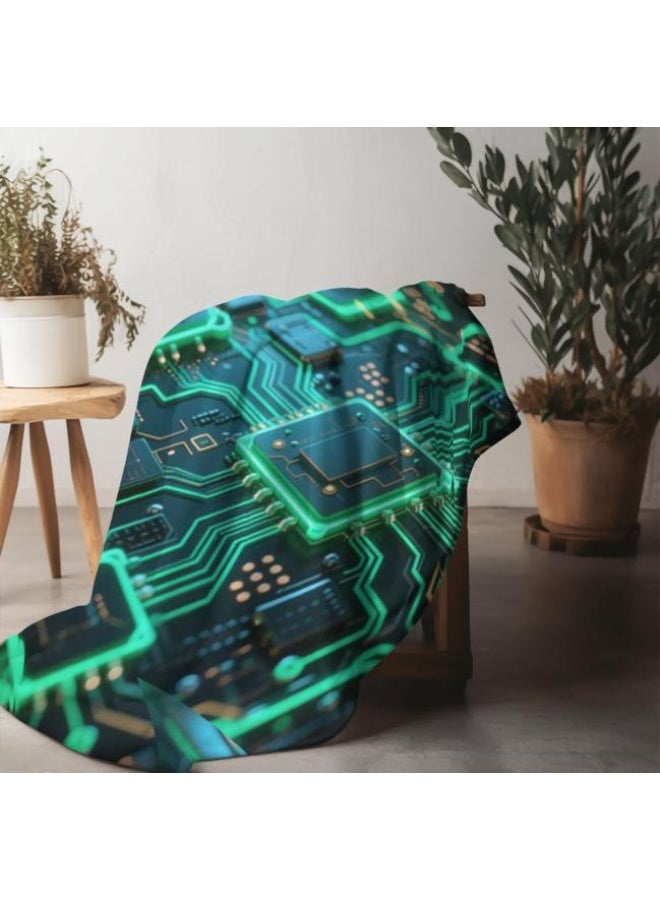 عام بطانية رقيقة من الفانيلا (حرارة ومريحة، ومناسبة للنوم واستخدام اللعبة والغبار والرمل) 150 سم * 200 سم - 387 - Image 1