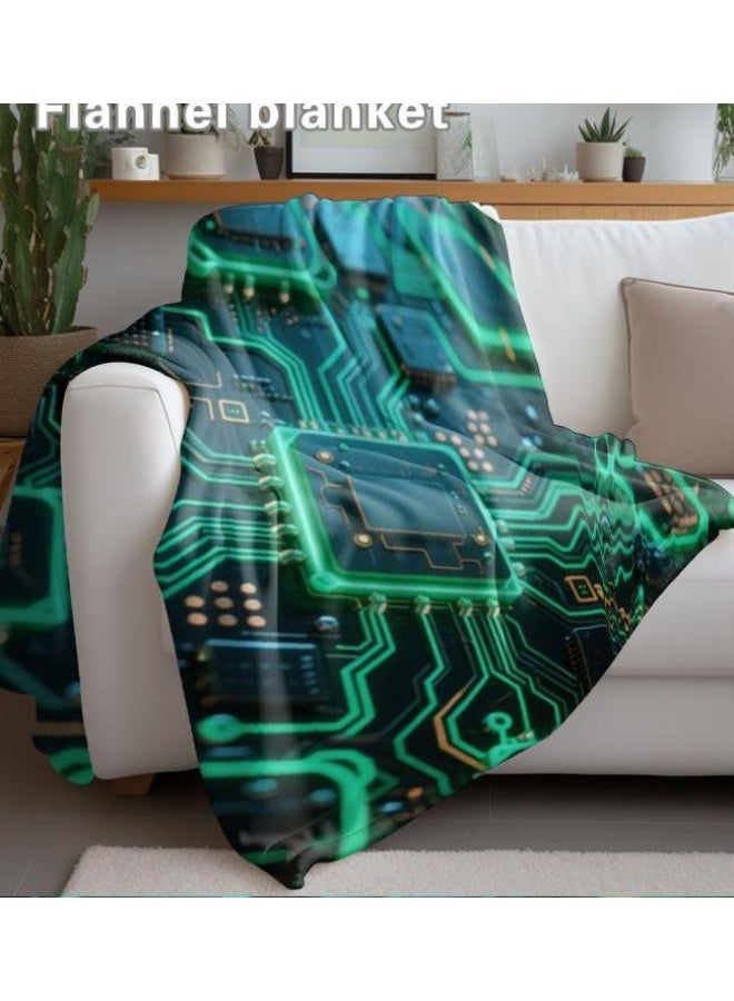 عام بطانية رقيقة من الفانيلا (حرارة ومريحة، ومناسبة للنوم واستخدام اللعبة والغبار والرمل) 150 سم * 200 سم - 387 - Image 4