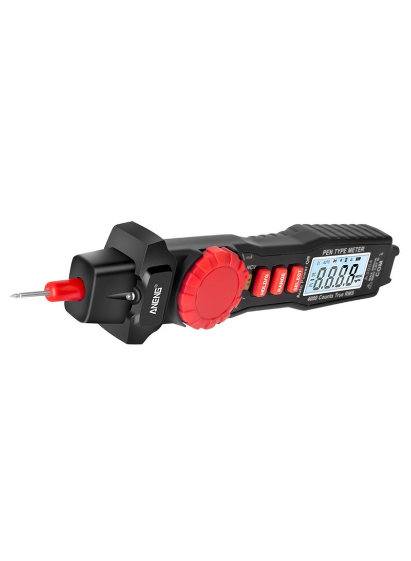 ANENG ANENG A3004 Digital Pen Multimeter Auto Range NCV AC/DC Voltmeter Ammeter Ohmmeter Resistance Meter with Capacitance Diode Test Continuity Alarm Backlit LCD Screen with Data Hold Flashlight - Image 4
