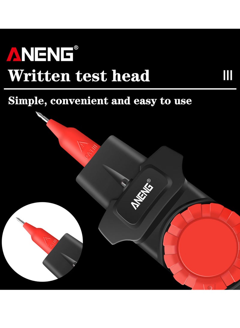ANENG ANENG A3004 Digital Pen Multimeter Auto Range NCV AC/DC Voltmeter Ammeter Ohmmeter Resistance Meter with Capacitance Diode Test Continuity Alarm Backlit LCD Screen with Data Hold Flashlight - Image 5