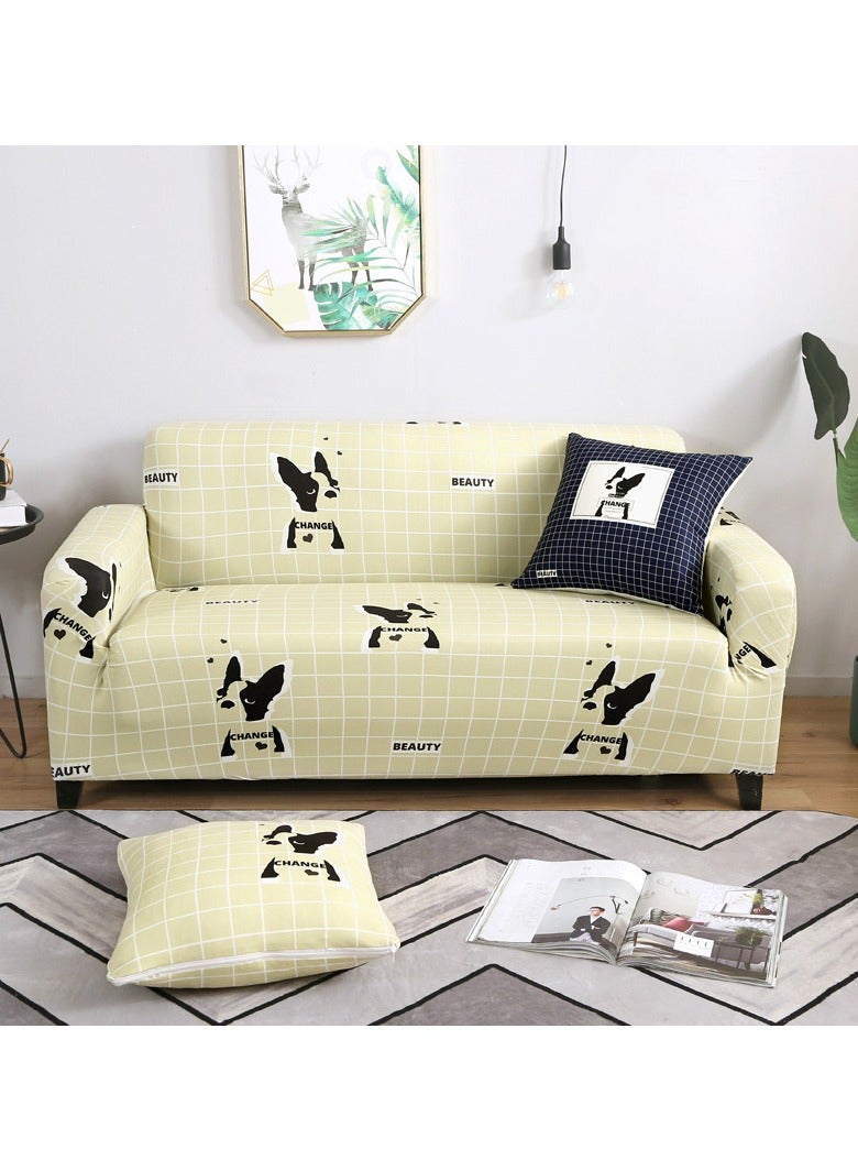 Nariele New Four Seasons Universal Elastic Tight Bag Full Package Sofa Cover - Image 1