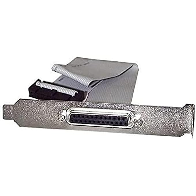 rayihni .COM 16IN DB25 PARALLEL FEMALE TO IDC 25 PIN HEADER SLOT PLATE (PLATE25F16) - Image 1