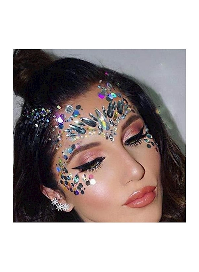 مجموعة تاتو للوجه متعدد الألوان - Image 2