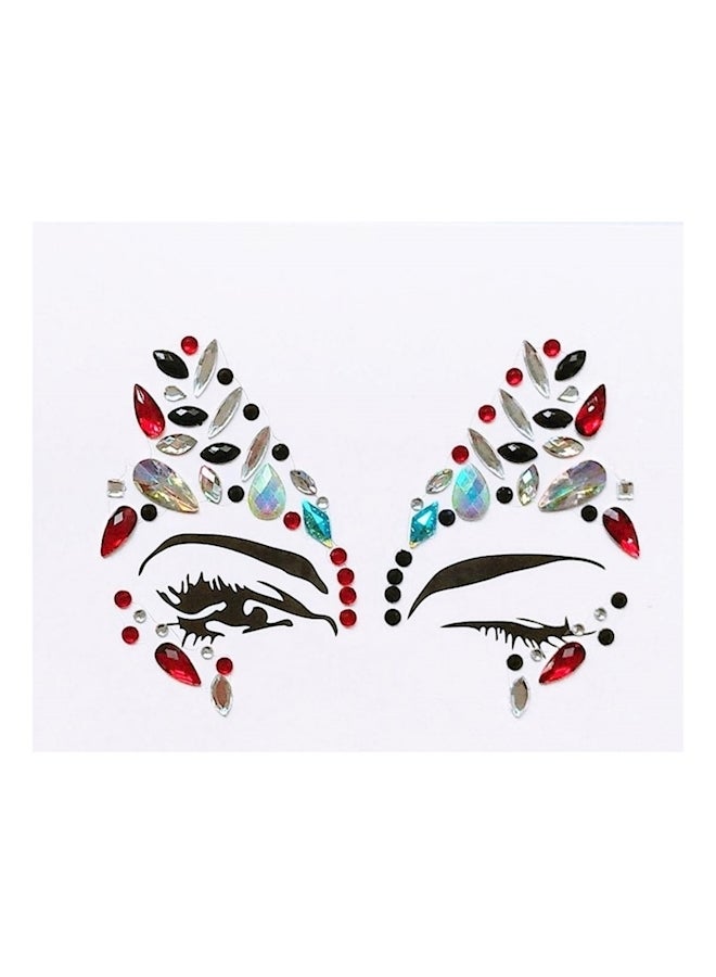 مجموعة تاتو للوجه متعدد الألوان - Image 1