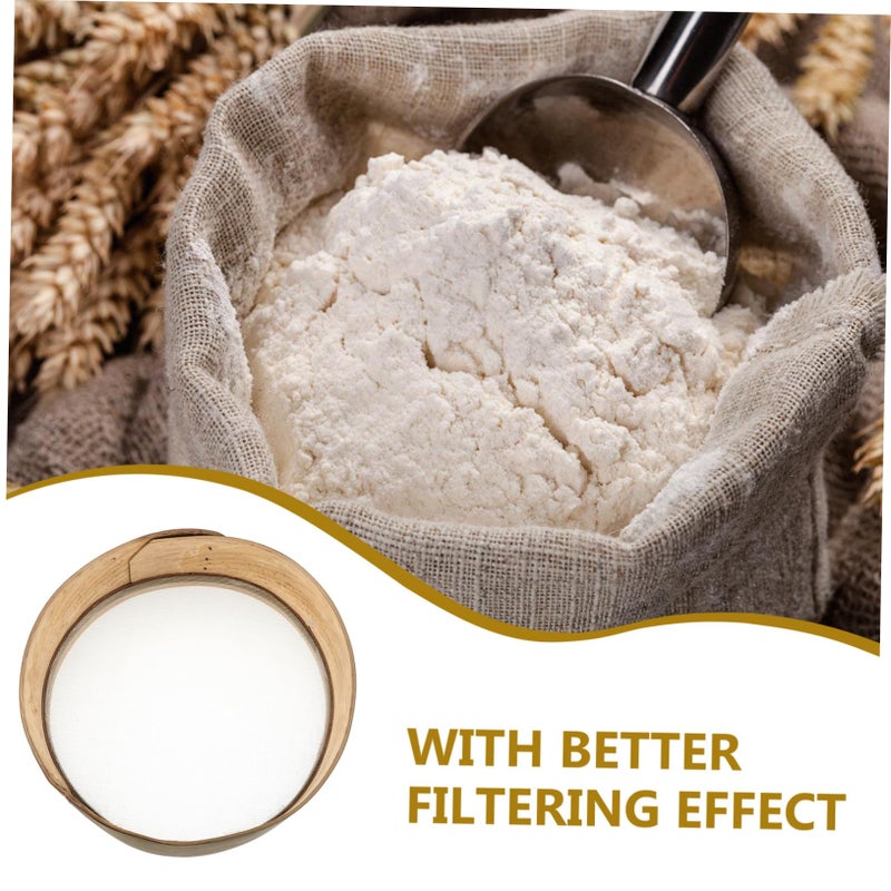 Fine Mesh Sieve Strainer For Soy Milk And Baking Flour 21X19 5X6 5CM - Image 4