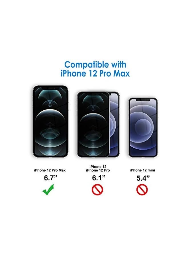 جي تيك واقي شاشة JETech لهاتف iPhone 12 Pro Max مقاس 6.7 بوصة، طبقة من الزجاج المقوى، 3 عبوات - Image 2