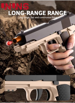 UNUNS Toy Foam Blasters,Shell Ejecting Toy Pistol,Soft Bullet Toy Gun,Realistic Toy Dart Hand Gun Cool Stuff,Blasters Foam Play,Shooting Games,Education Toys,Ideal Gift For Boys Girls Teens Adults  - Image 3